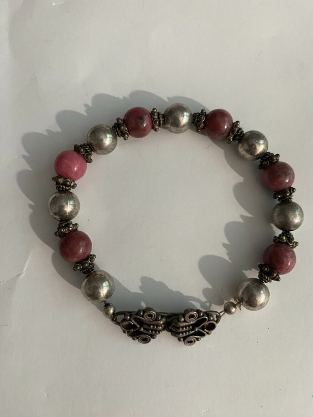 Stone Bead Bracelet